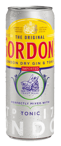 Gordon's Dry Gin & Tonic 12x0,33 l Dose