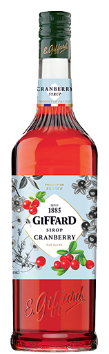 Giffard Cranberry Sirup 1 l