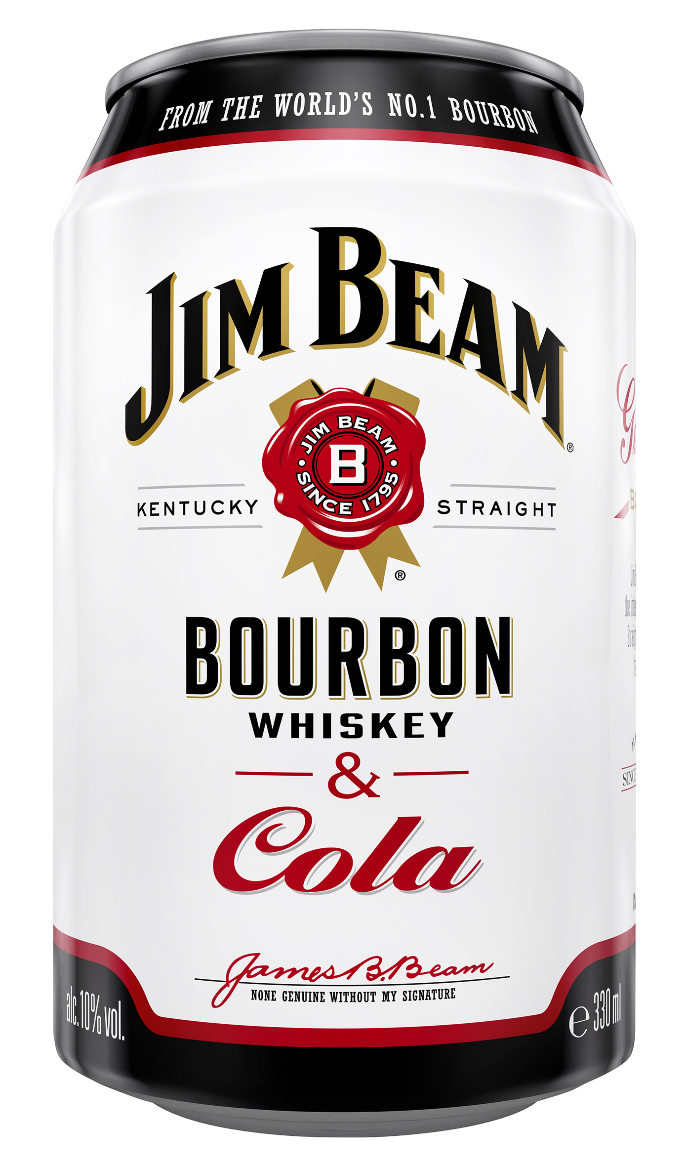 Jim Beam® & Cola 10% vol. 24x033 l Dose