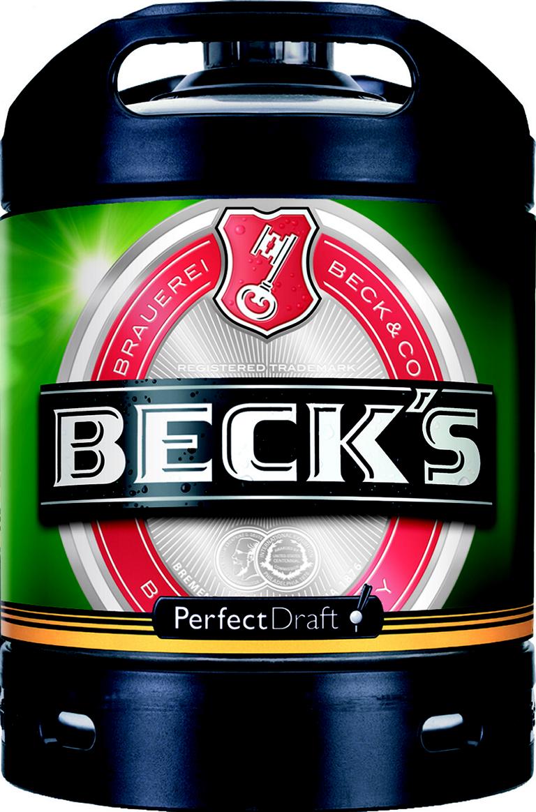 Beck's Pils Perfect Draft 6l Fass
