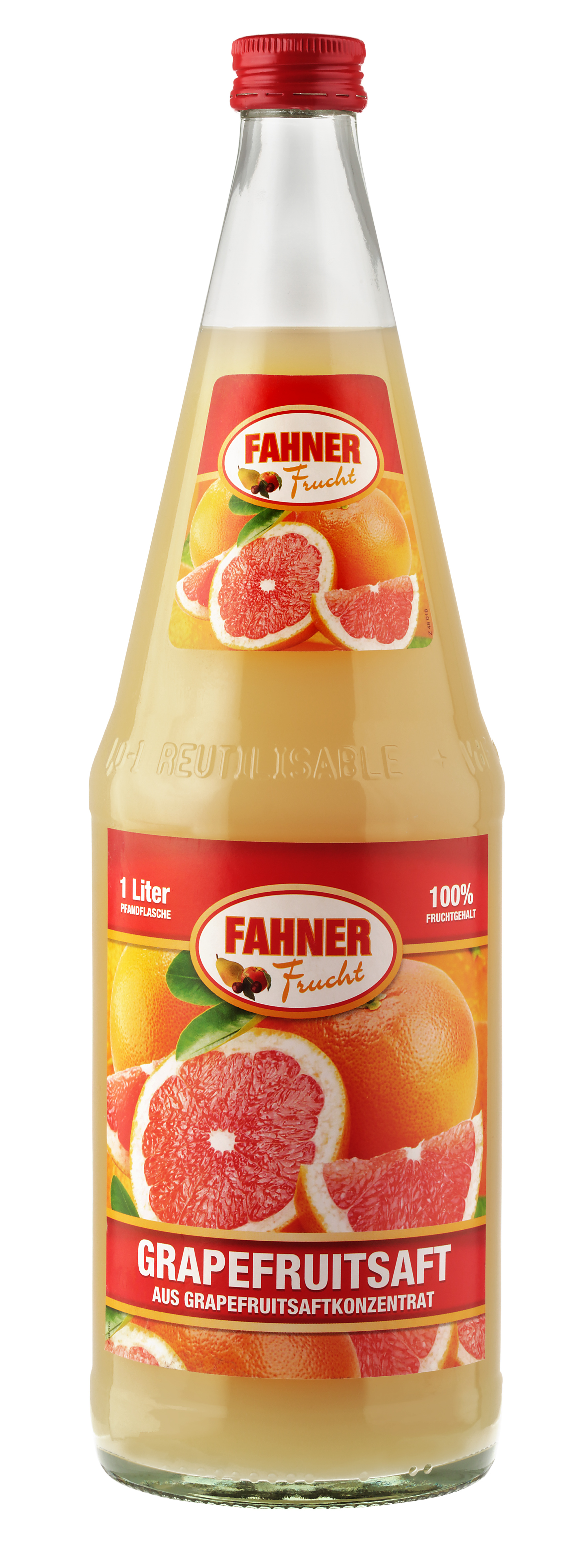 FAHNER Grapefruitsaft 6x1 l