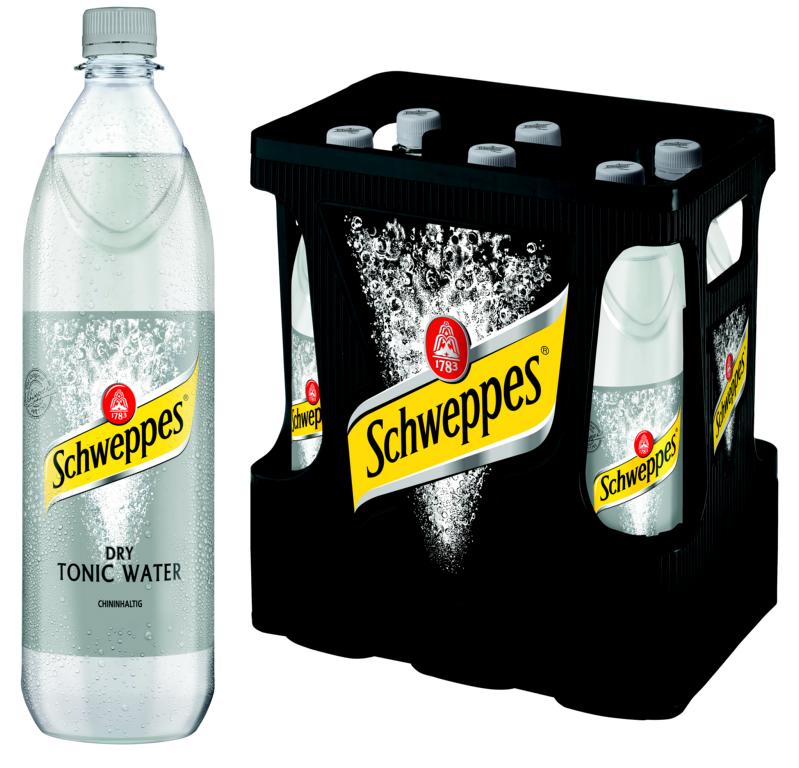 Schweppes Dry Tonic Water 6x1 l