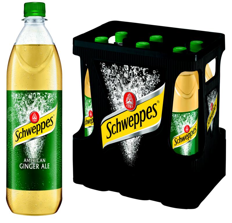 Schweppes American Ginger Ale 6x1 l