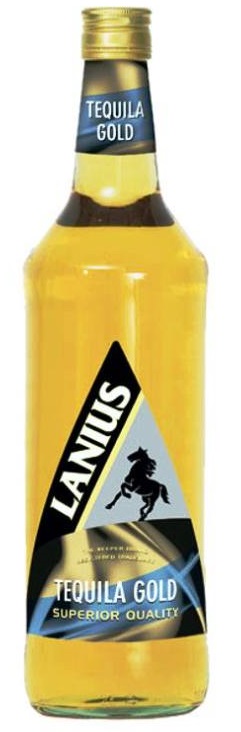 Lanius Tequila Gold  40% vol. 1 l