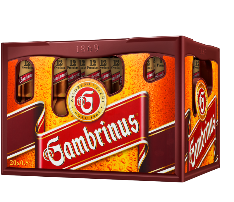 Gambrinus Premium Beer 20x0,5 l