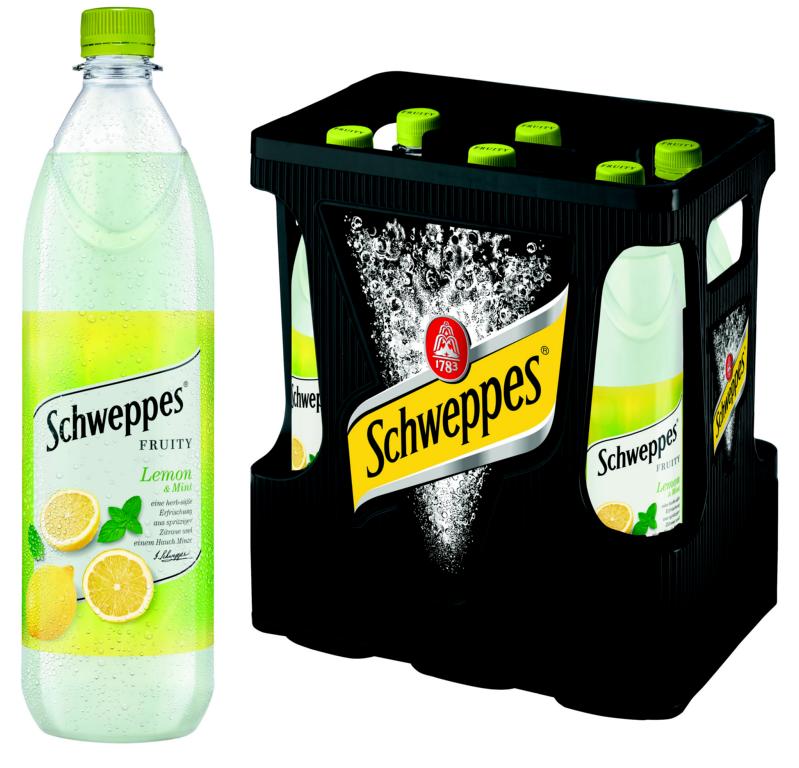 Schweppes Fruity Lemon & Mint 6x1 l