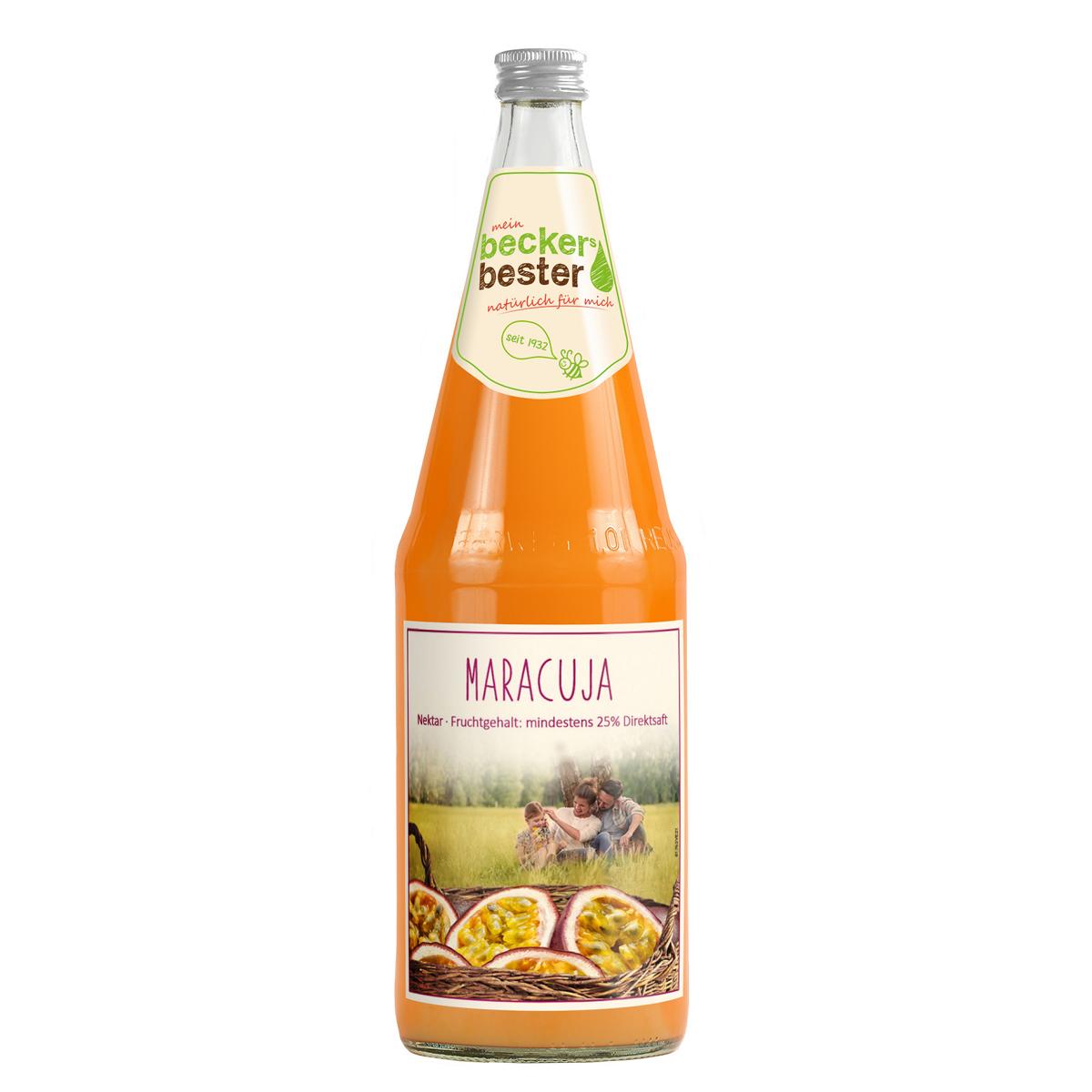 Beckers Bester Maracuja-Nektar 6x1 l