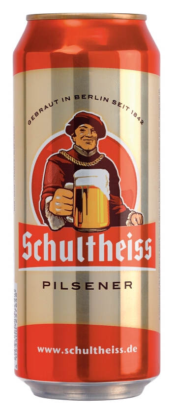 Schultheiss Pilsener Dose 24x0,5 l