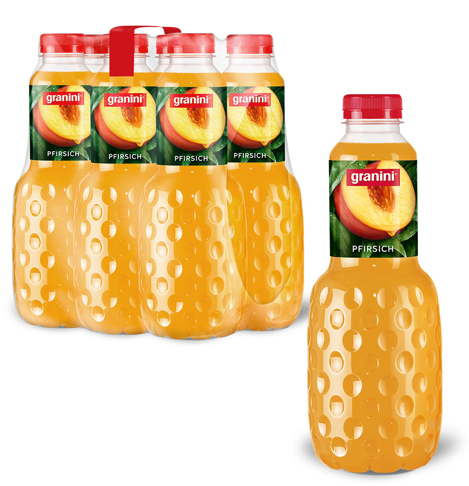 Granini Trinkgenuss Pfirsichsaft  6x 1 l EW