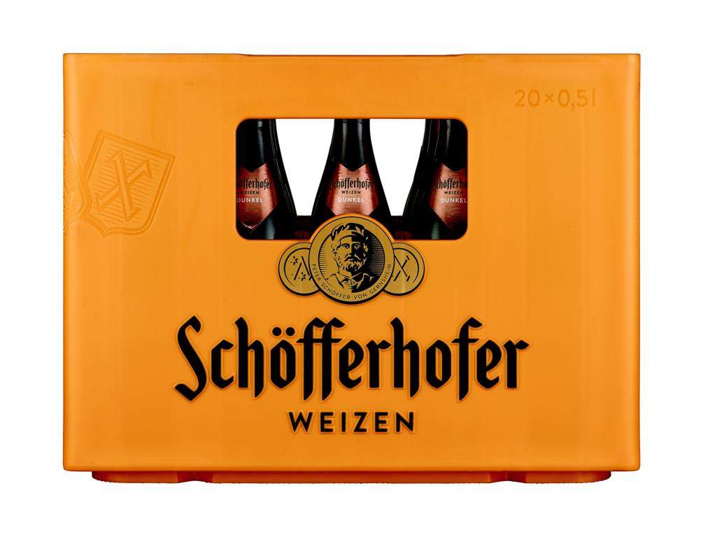 SCHÖFFERHOFER WEIZEN  Dunkel 20x0,5 l