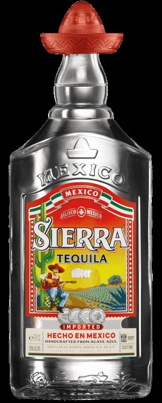Sierra Tequilla Silver 38 % vol. 0,7 l