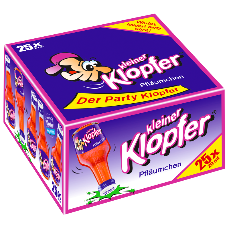 Kleiner Klopfer Pfläumchen  25x2 cl