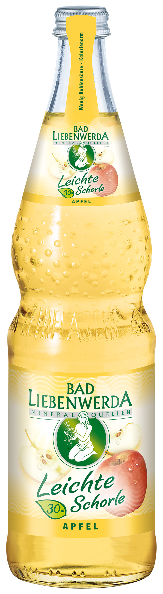 Bad Liebenwerda Apfelschorle 12x0,7 l Glas
