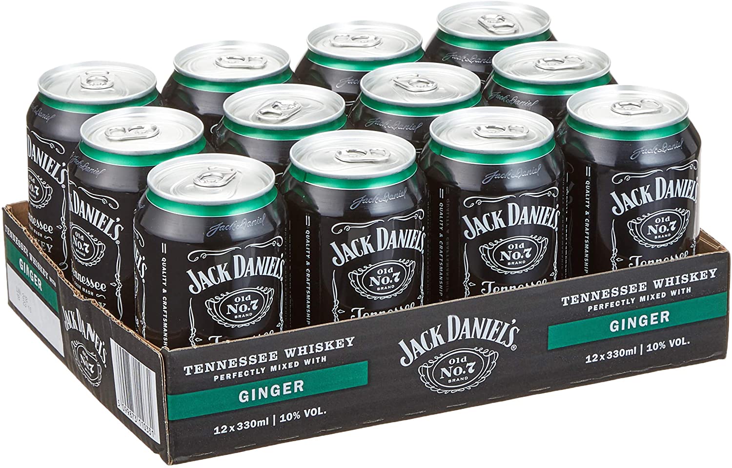Jack Daniel's & Ginger 10% Vol. 24x033 l Dose