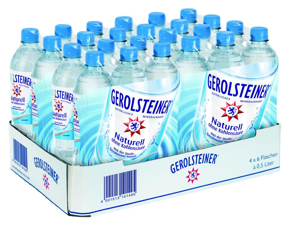 Gerolsteiner Naturell 24x0,5 l PET