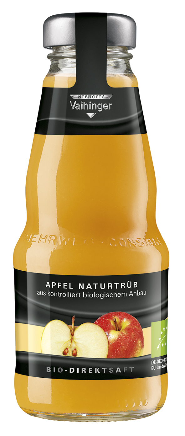 Niehoffs Vaihinger Apfelsaft naturtrüb 24x0,2 l