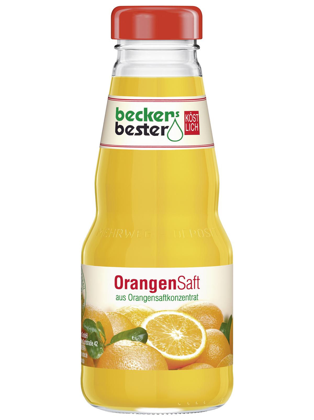 Beckers Beste Orangensaft 12x0,2 l
