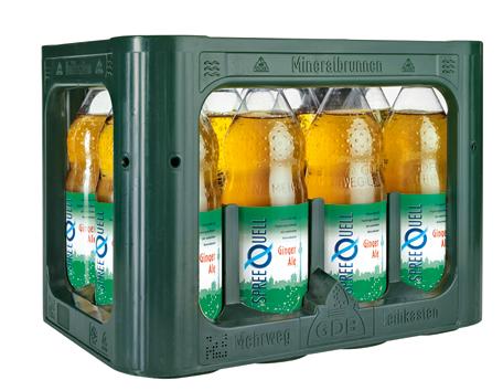 Spreequell Ginger Ale 12x1 l PET