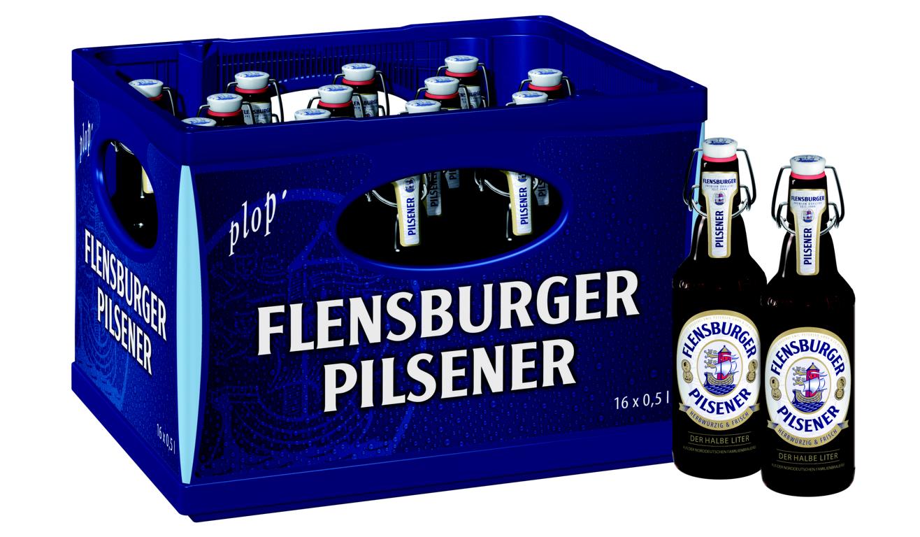 Flensburger Pilsener 16x0,5 l