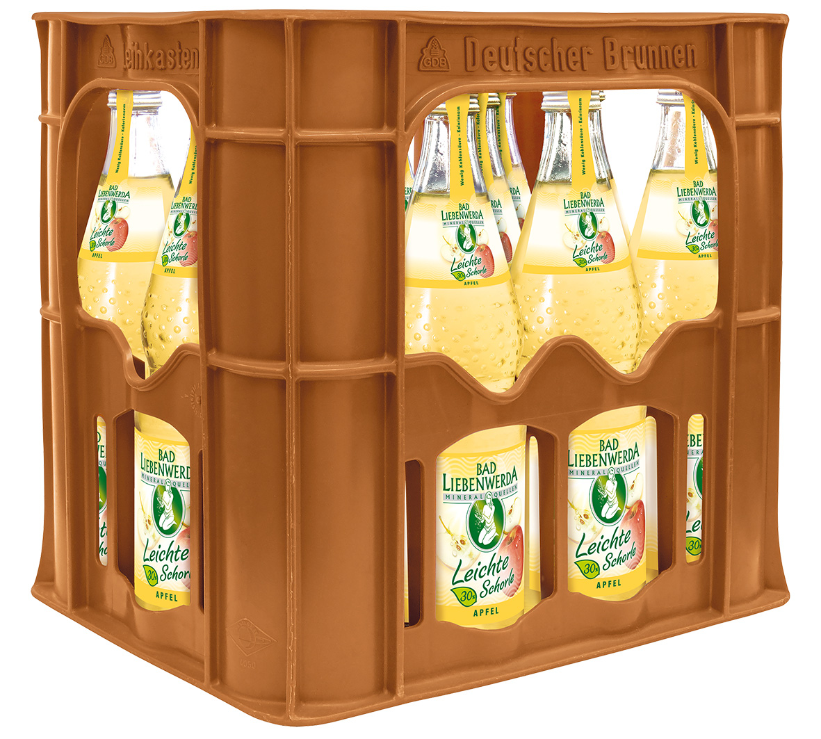 Bad Liebenwerda Apfelschorle 12x0,7 l Glas