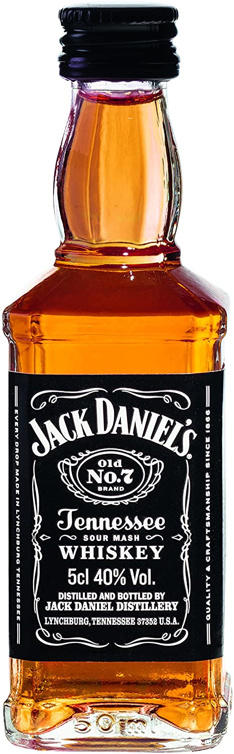 Jack Daniel's Old No.7 Tennessee Whiskey 40% Vol. 10x0,05 l