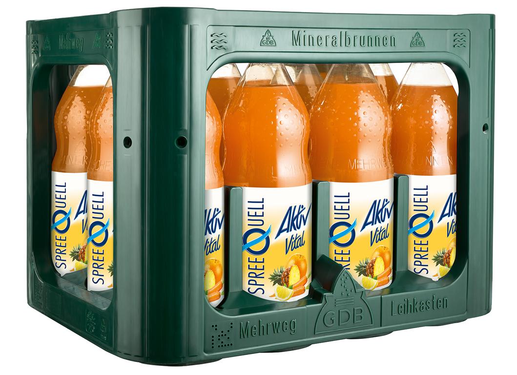 Spreequell Aktiv Vital 12x1 l PET