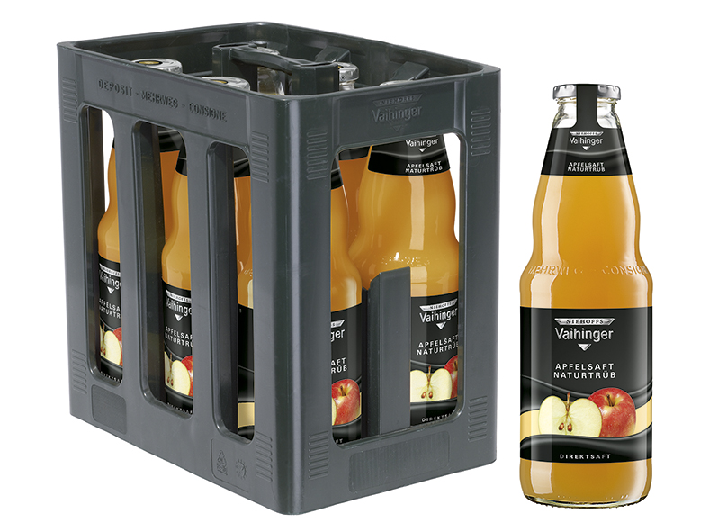 Niehoffs Vaihinger Apfelsaft naturtrüb 6x1 l