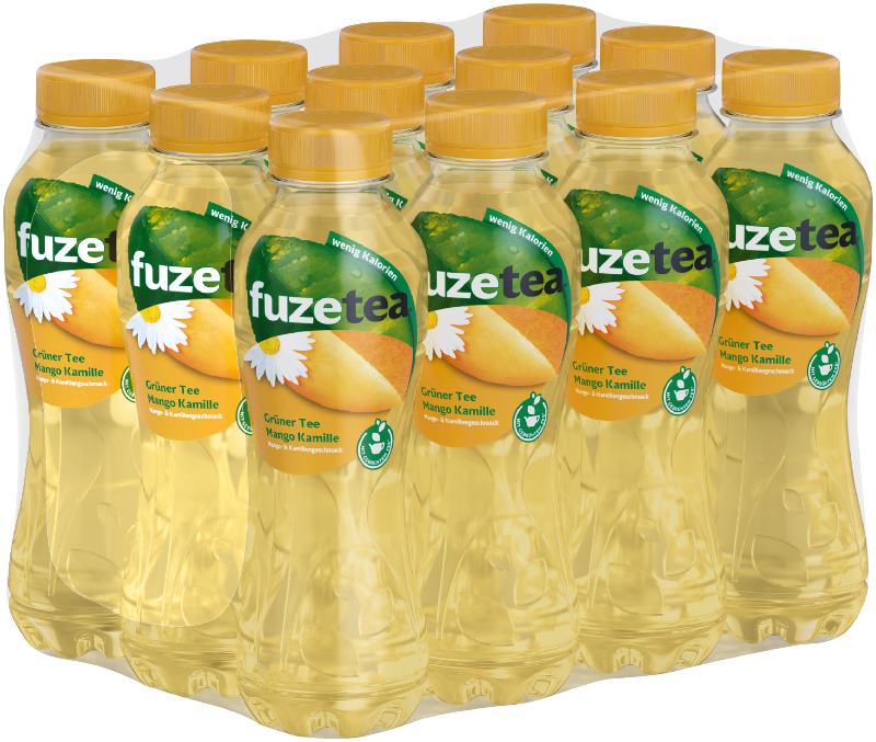 Fuzetea Grüntee Mango Kamille 12x0,4 l PET