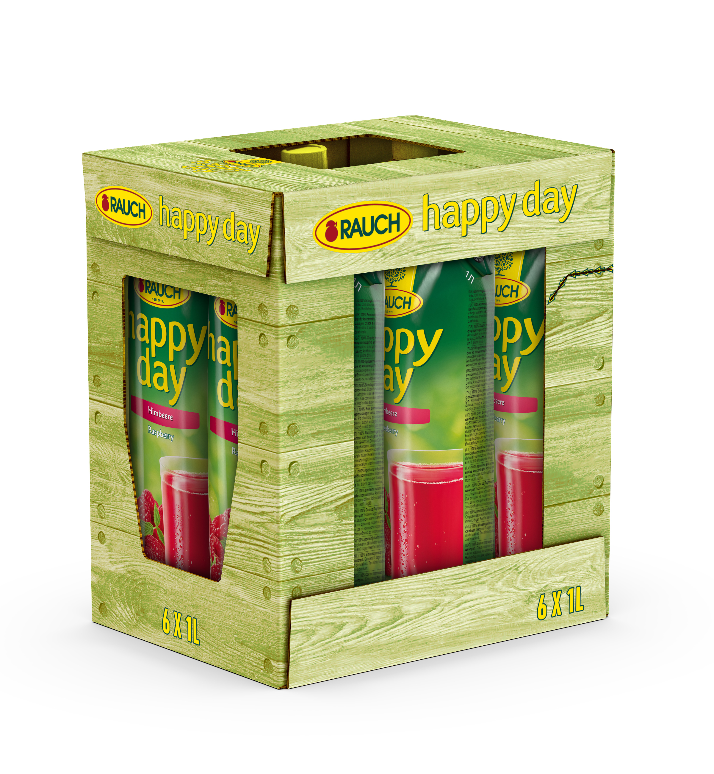 Rauch Happy Day Himbeer 6x1 l