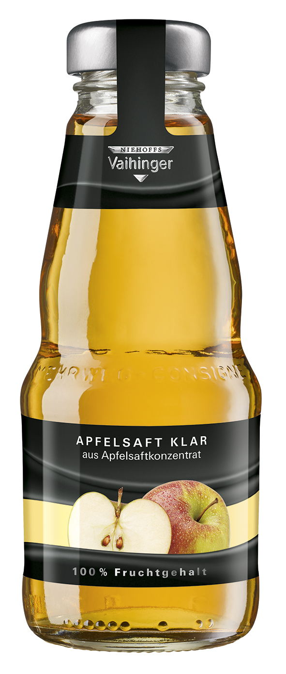 Niehoffs Vaihinger Apfelsaft klar 24x 0,2 l