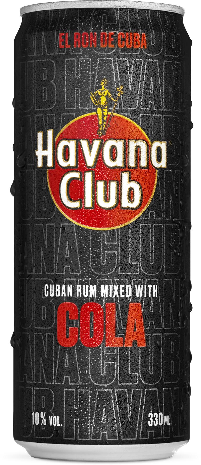 HAVANA CLUB & Cola 10% vol. 24x0,33 l