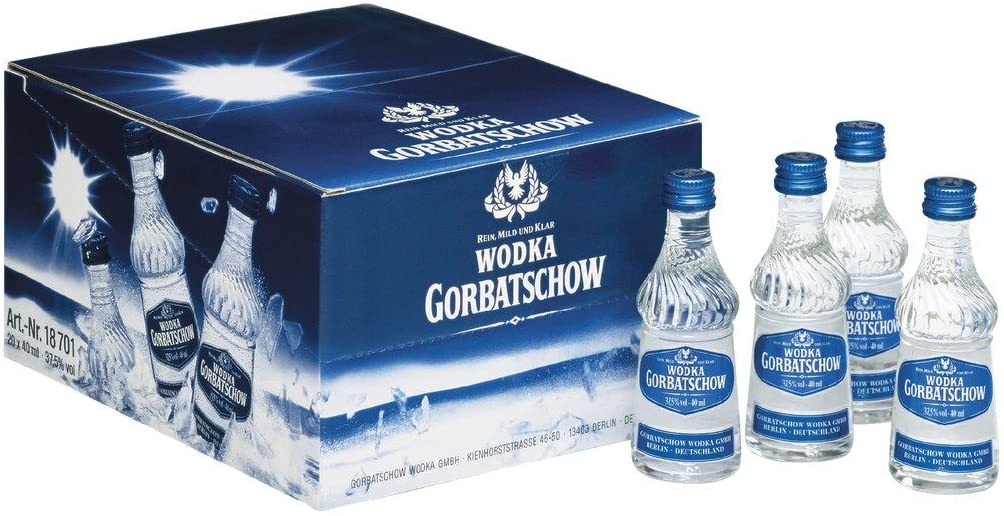 Wodka Gorbatschow 37,5% Vol 20x0,04 l