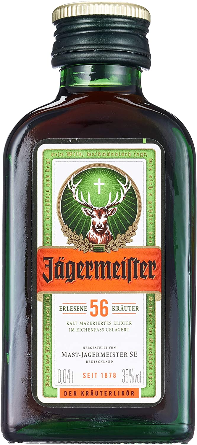 Jägermeister Kräuterlikör 24x0,04 l