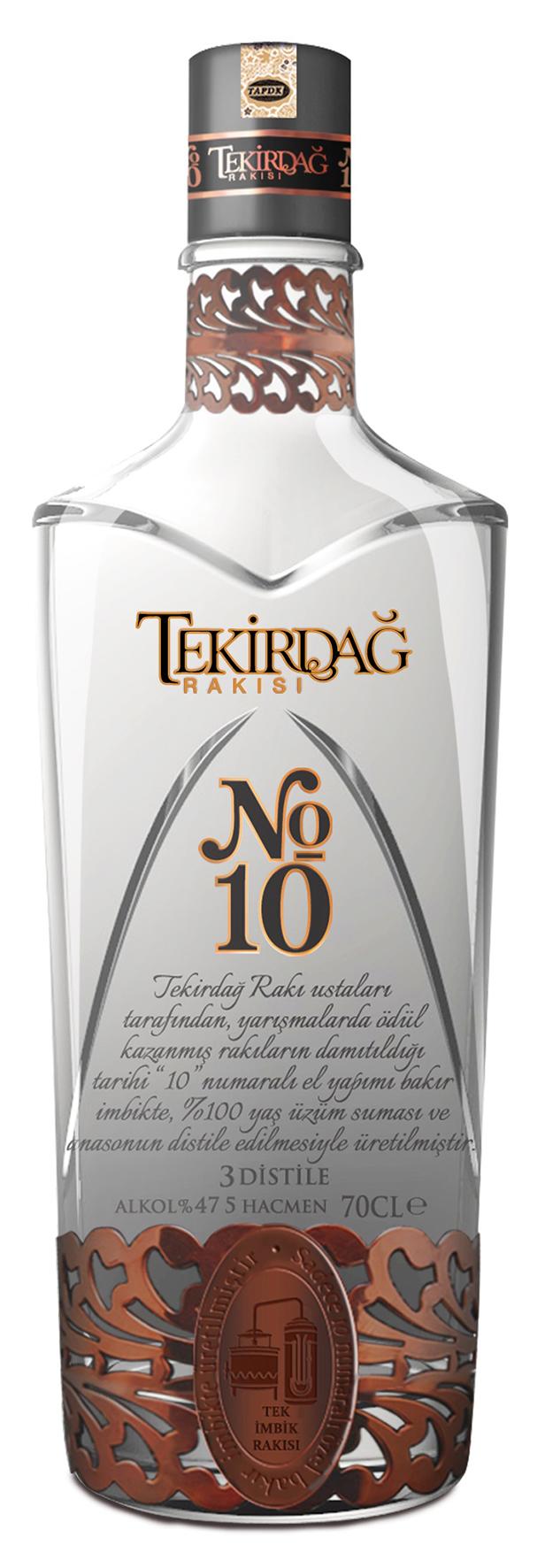 TEKİRDAĞ RAKISI NO:10 47,5% 0,7 l